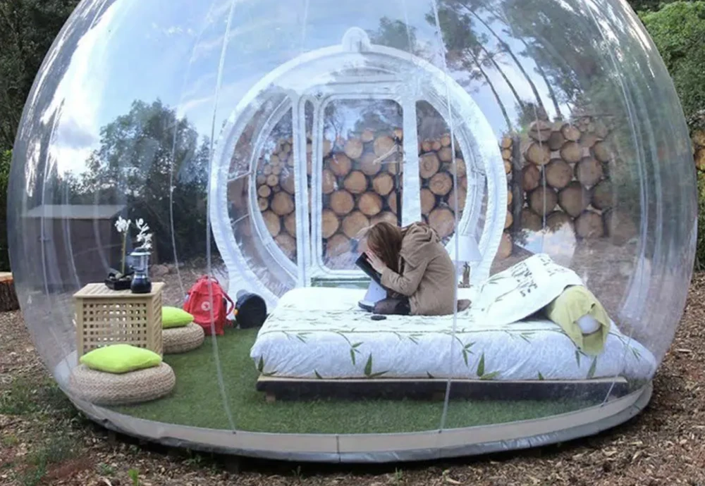 giant inflatable bubble tent